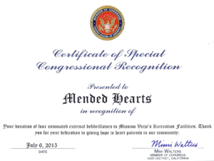 MHCongressionalRecognition
